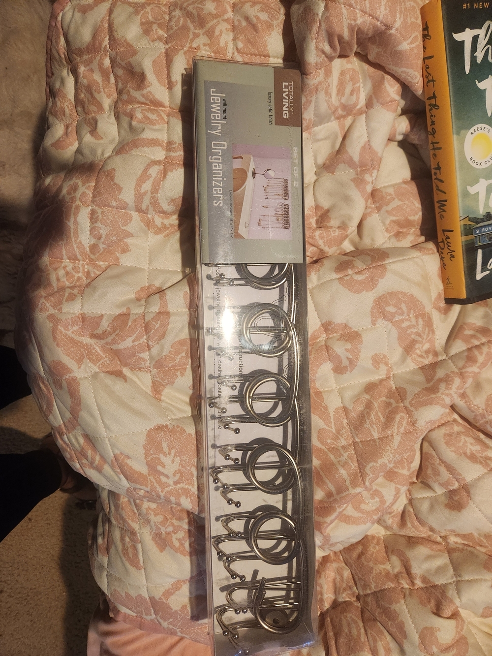 Silver Jewelry Organizer Rack - Silver